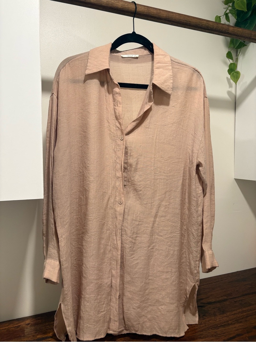 Button-Up Long Sleeve Women's Shirt